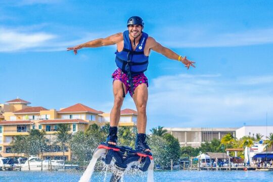Extreme Flyboard activity in Cancun. Live the adrenaline with us!