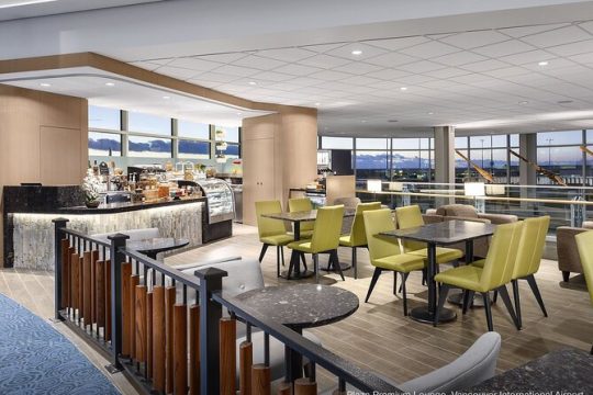 Vancouver International Airport Plaza Premium Lounge