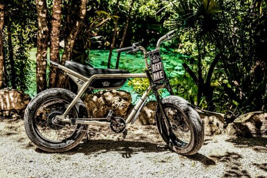 Extreme E-bike and Cenote Tour in Playa del Carmen