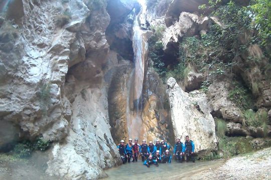 Guided Canyoning in Granada: Lentegi Canyon