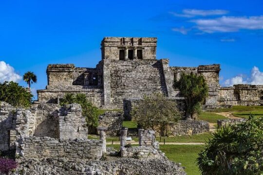 Half day Tulum Archeological site & Underground river with Lunch