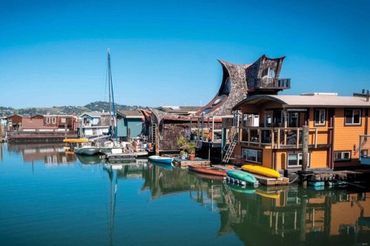 Alcatraz Sausalito Express Floating Homes Historical Tour