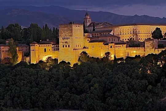 Private Tour to the Alhambra at night (Nasrid Palace)