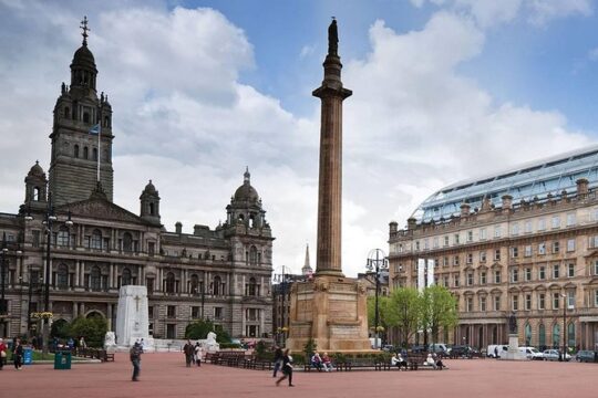 Discover Glasgow. Full day private tour in people carrier.