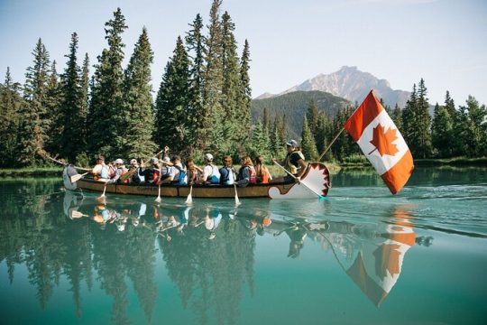 River Explorer | Big Canoe Tour in Banff National Park