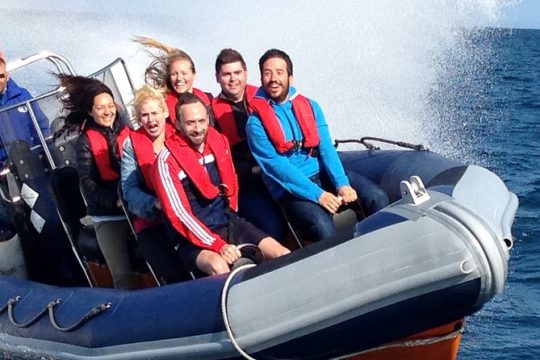 Private One Hour Powerboat trip with lots of high speed fun