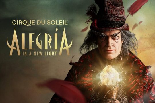 Alegria by Cirque du Soleil Under the Big Top in Malaga