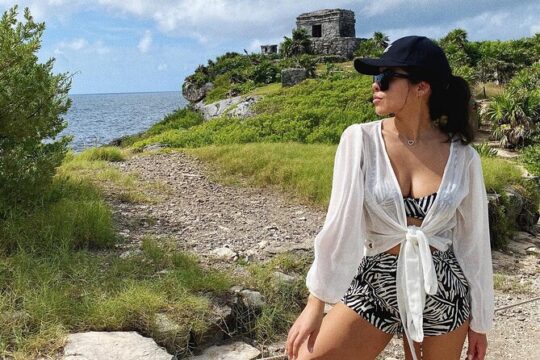 Tulum Adventure Ruins & swim in Akumal Beach & Cenote from Cancun