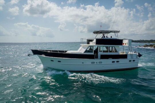 3 Hours - 53' Hatteras - Tulum, Playa Del Carmen, Riviera Maya