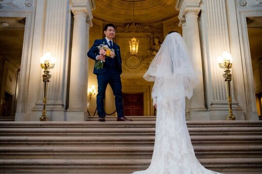 San Francisco City Hall Elopement Photo Session