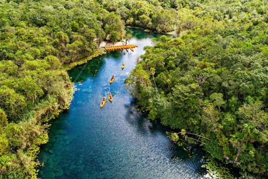 Cenote Tankah and Mayan Village Tour with Zipline, Canoes & Lunch