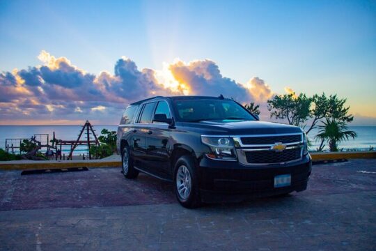 Suv departures from Playa del Carmen to Cancun Airport
