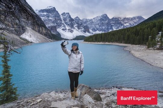 From Banff: Self-Guided Tour to Moraine Lake and Lake Louise