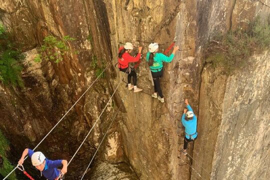 Scotland's only Via Ferrata High Wire Adventure